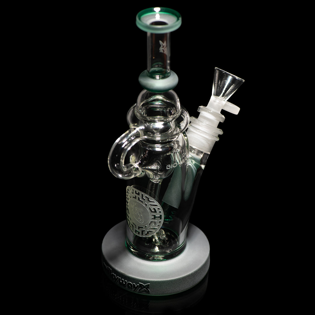 Milky Way X Bio-Insignia 8" Recycler (Teal)