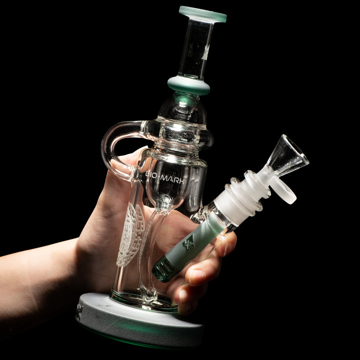 Milky Way X Bio-Insignia 8" Recycler (Teal)