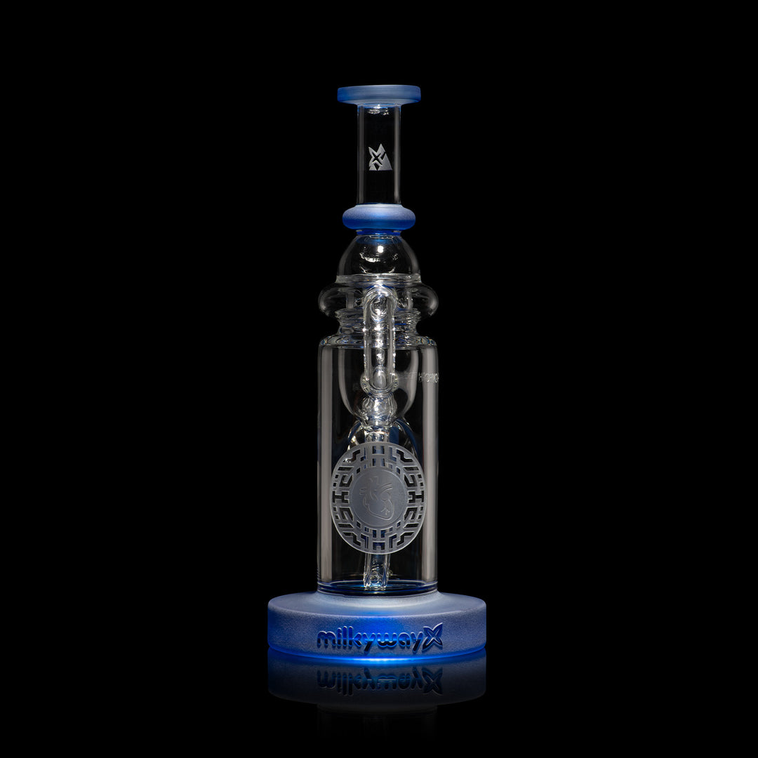 Milky Way X Bio-Insignia 8" Recycler (Blue)