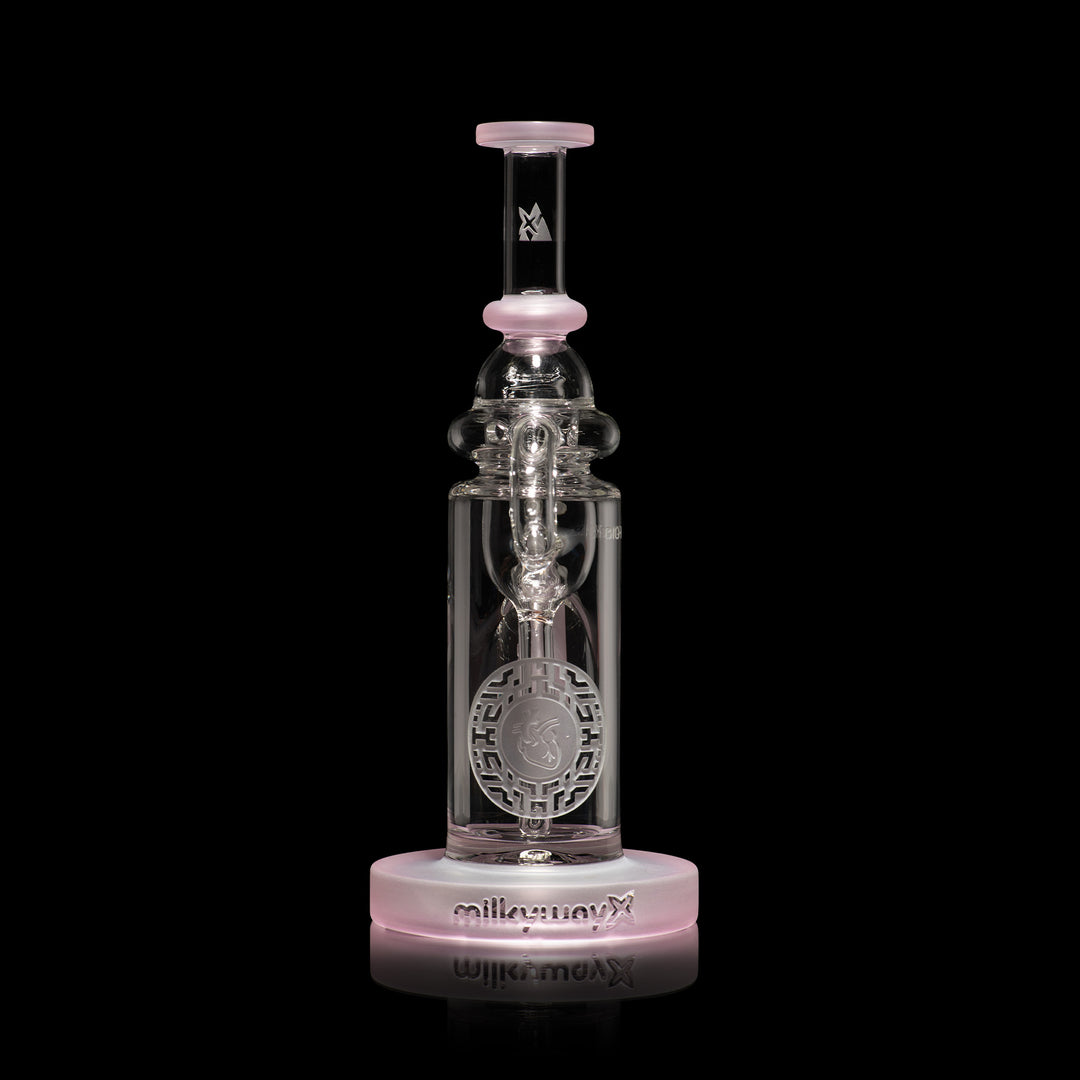 Milky Way X Bio-Insignia 8" Recycler (Pink)