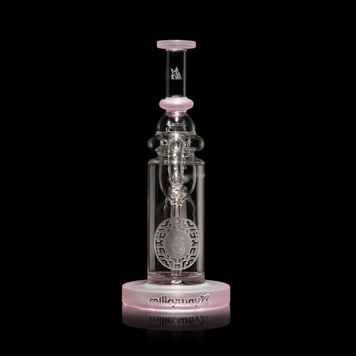 Milky Way X Bio-Insignia 8" Recycler (Pink)