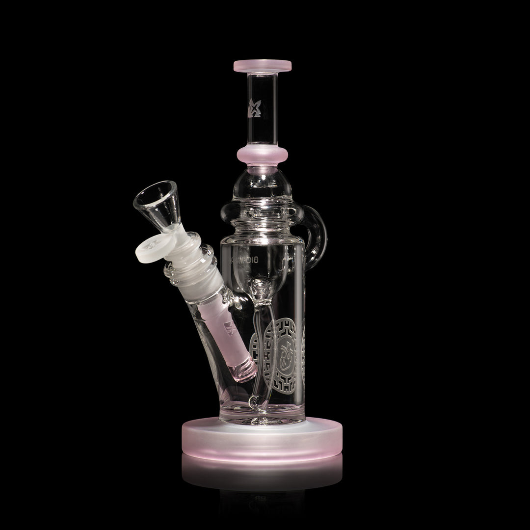 Milky Way X Bio-Insignia 8" Recycler (Pink)