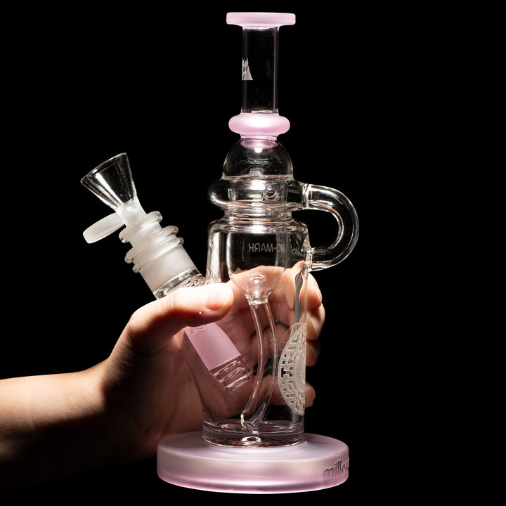 Milky Way X Bio-Insignia 8" Recycler (Pink)