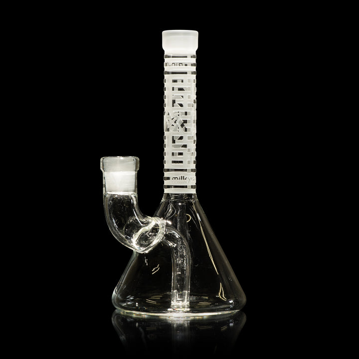 Milky Way X Bio-ID 7" Beaker Bong (Clear)