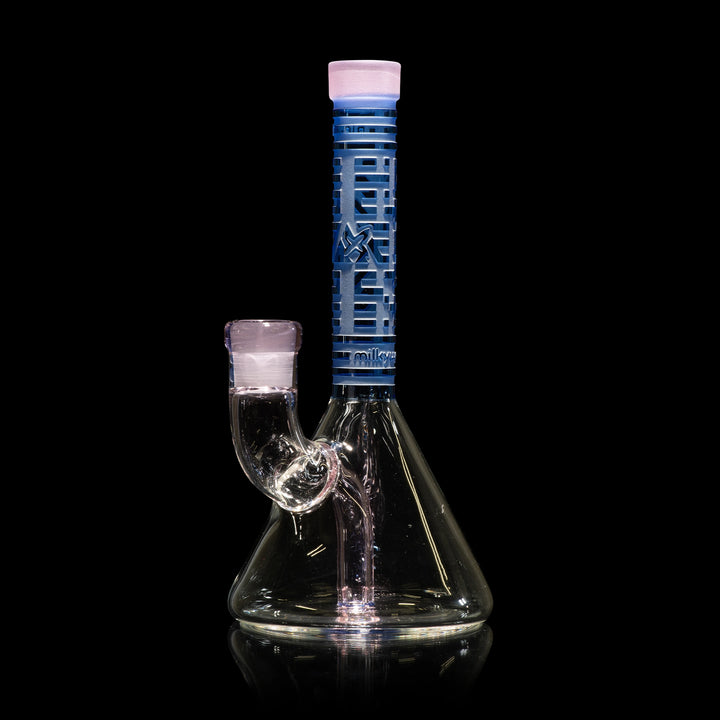 Milky Way X Bio-ID 7" Beaker Bong (Blue)