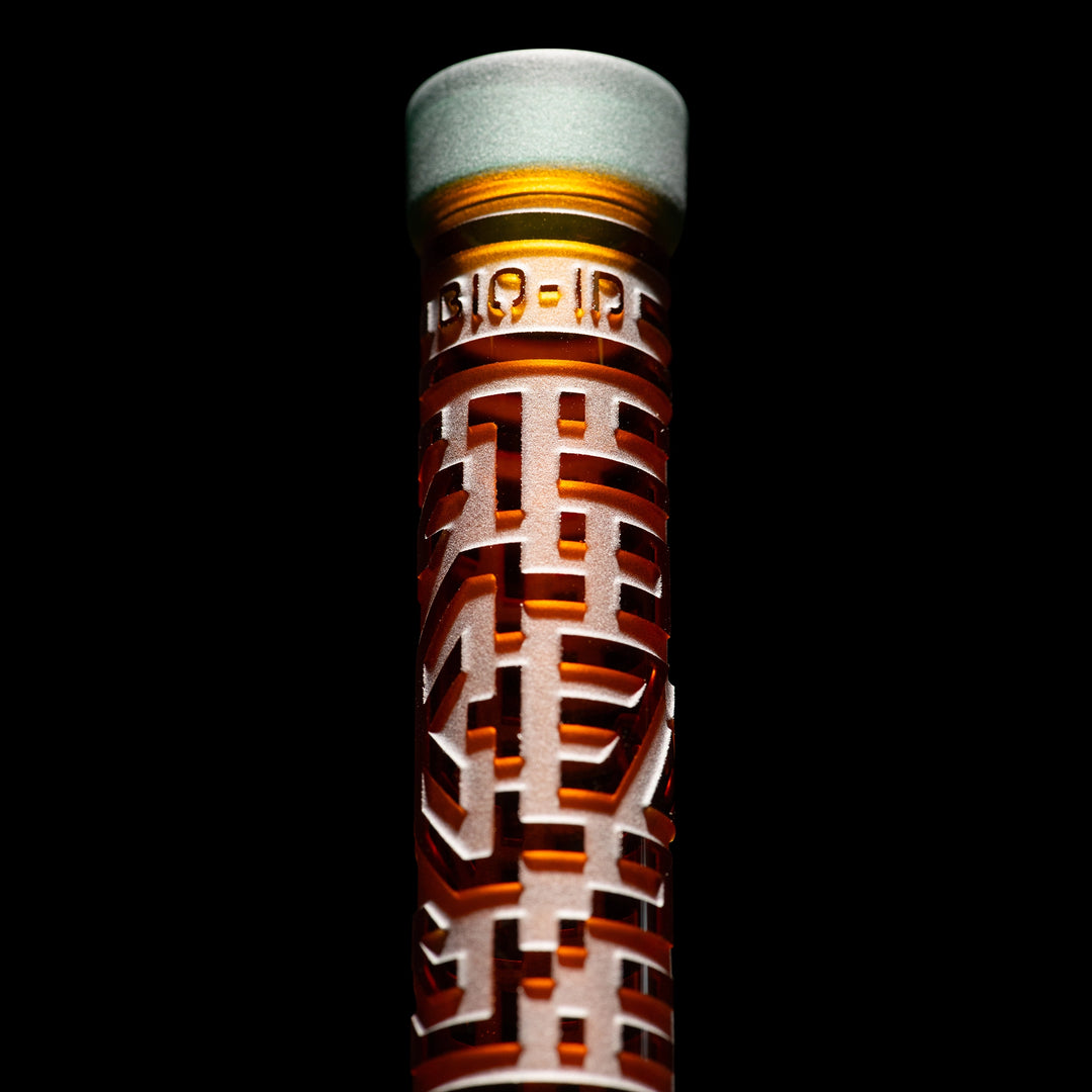 Milky Way X Bio-ID 7" Beaker Bong (Amber)