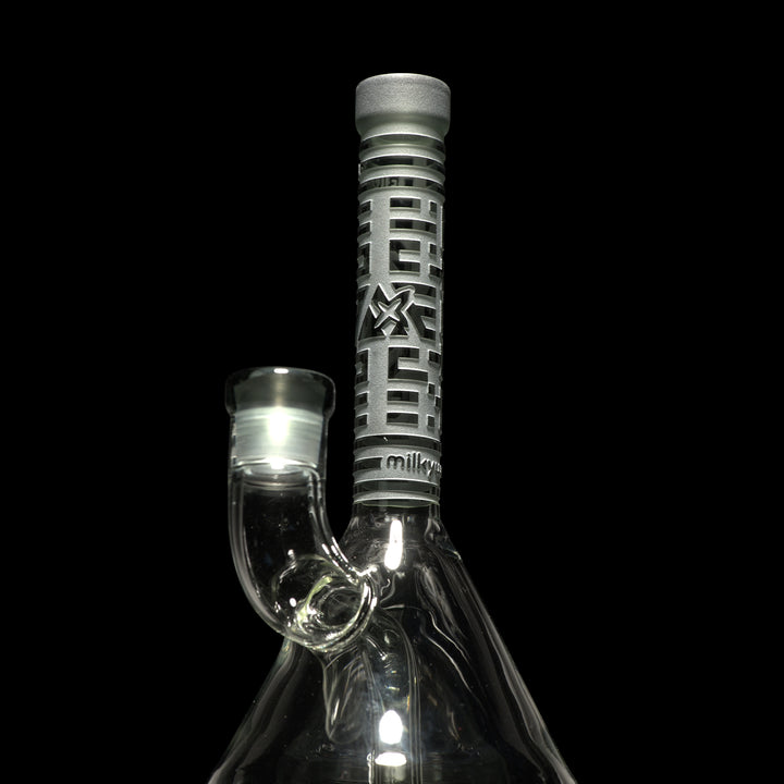 Milky Way X Bio-ID 7" Beaker Bong (Smoke)