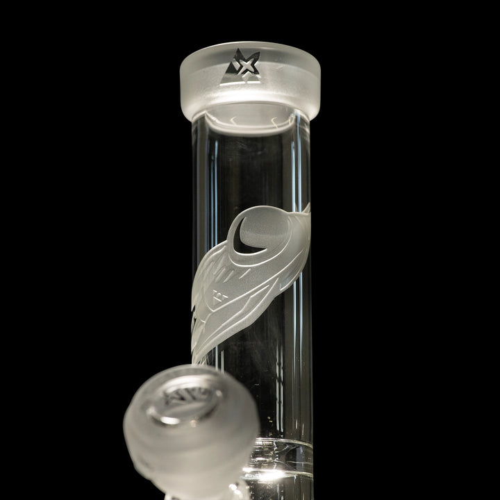 Milky Way X Spaceship X 9" Straight Tube (Clear)