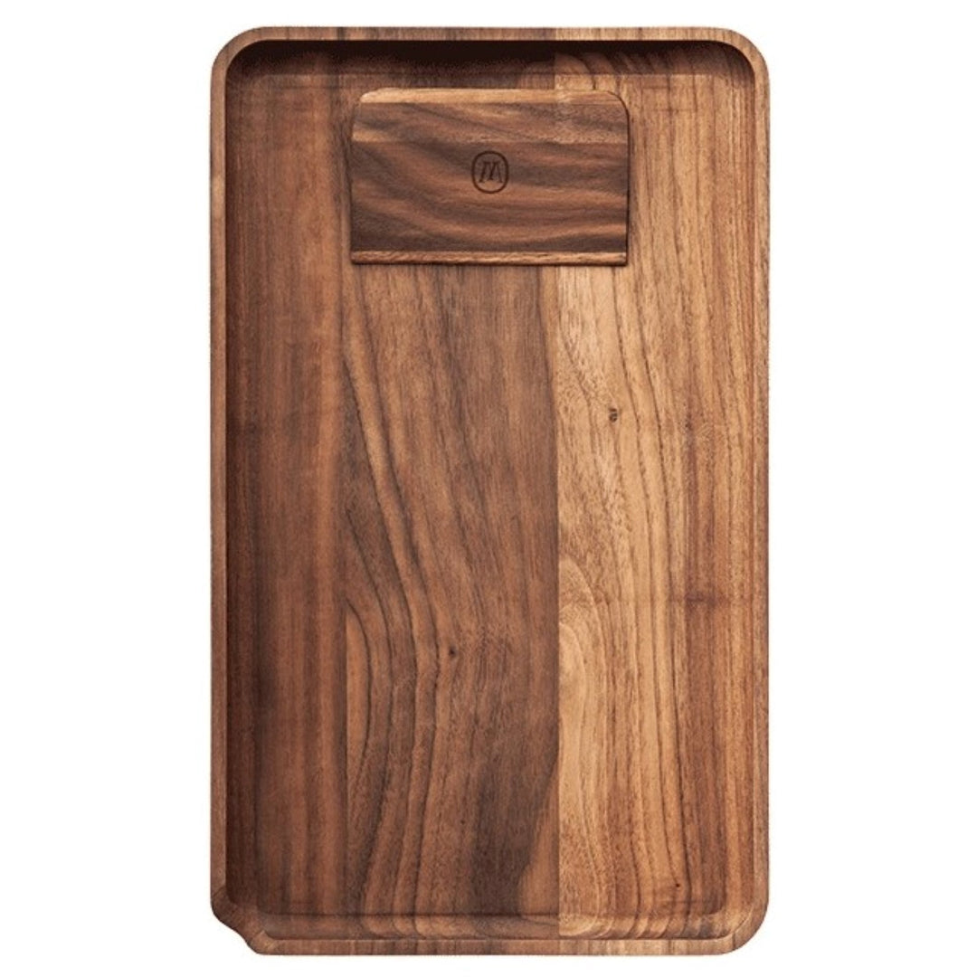 Marley Natural Walnut Rolling Tray