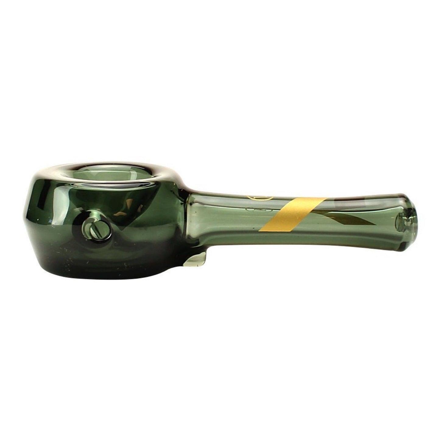 marley natural 4.5in smoked glass spoon pipe