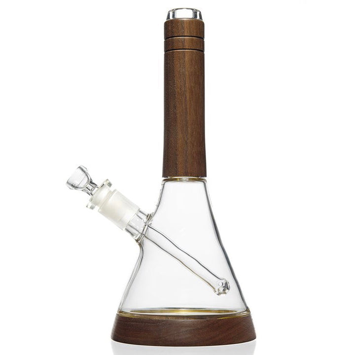 marley natural walnut wood beaker bong