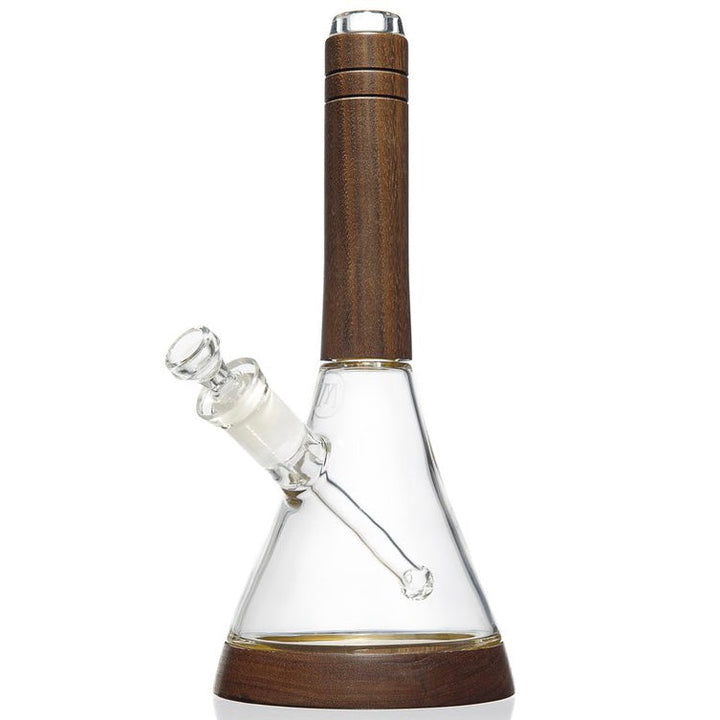 marley natural walnut wood beaker bong