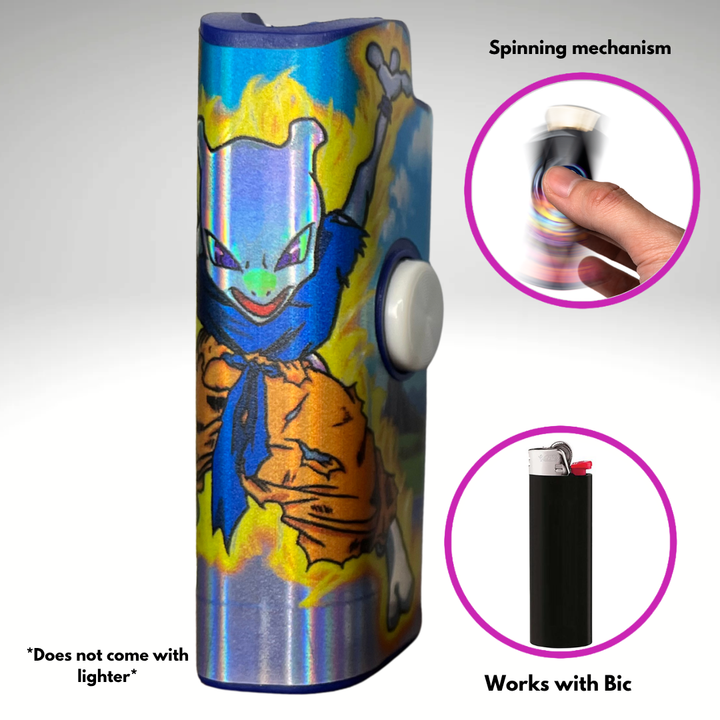 Fidget Spinner Lighter Case (MewKu)
