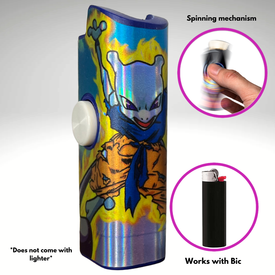 Fidget Spinner Lighter Case (MewKu)