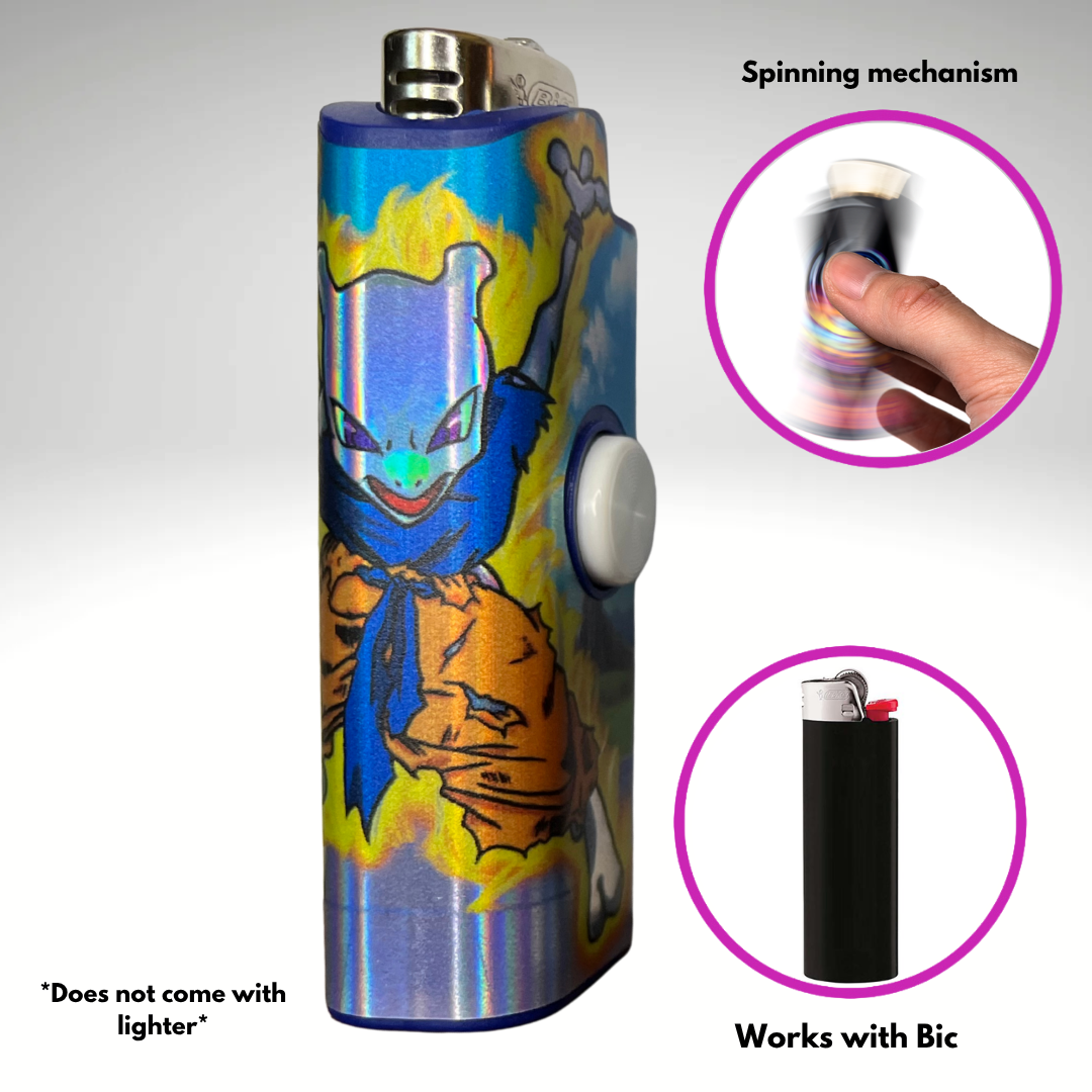Fidget Spinner Lighter Case (MewKu)