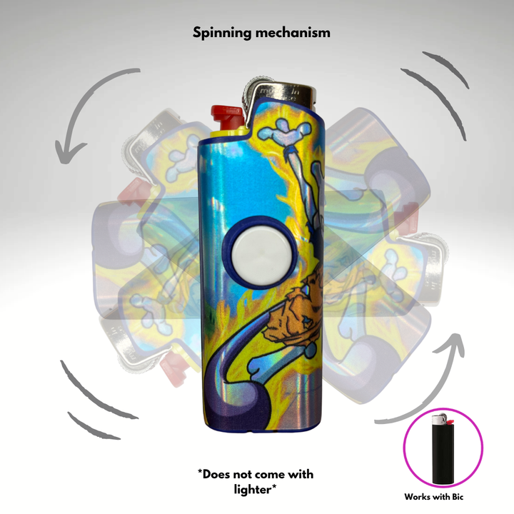 Fidget Spinner Lighter Case (MewKu)
