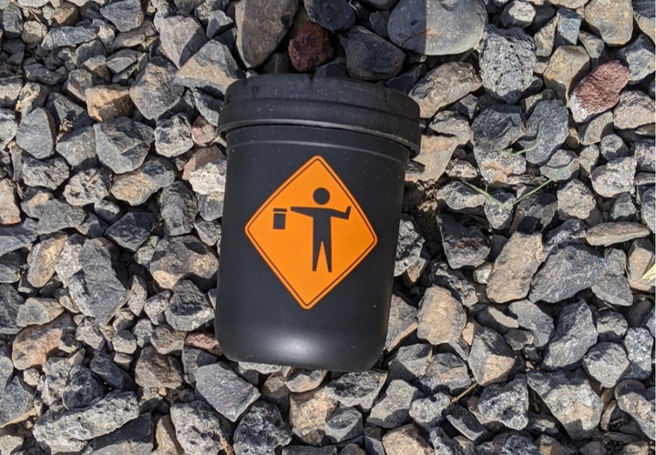 RE:STASH No Mids Zone Stash Jar 8oz