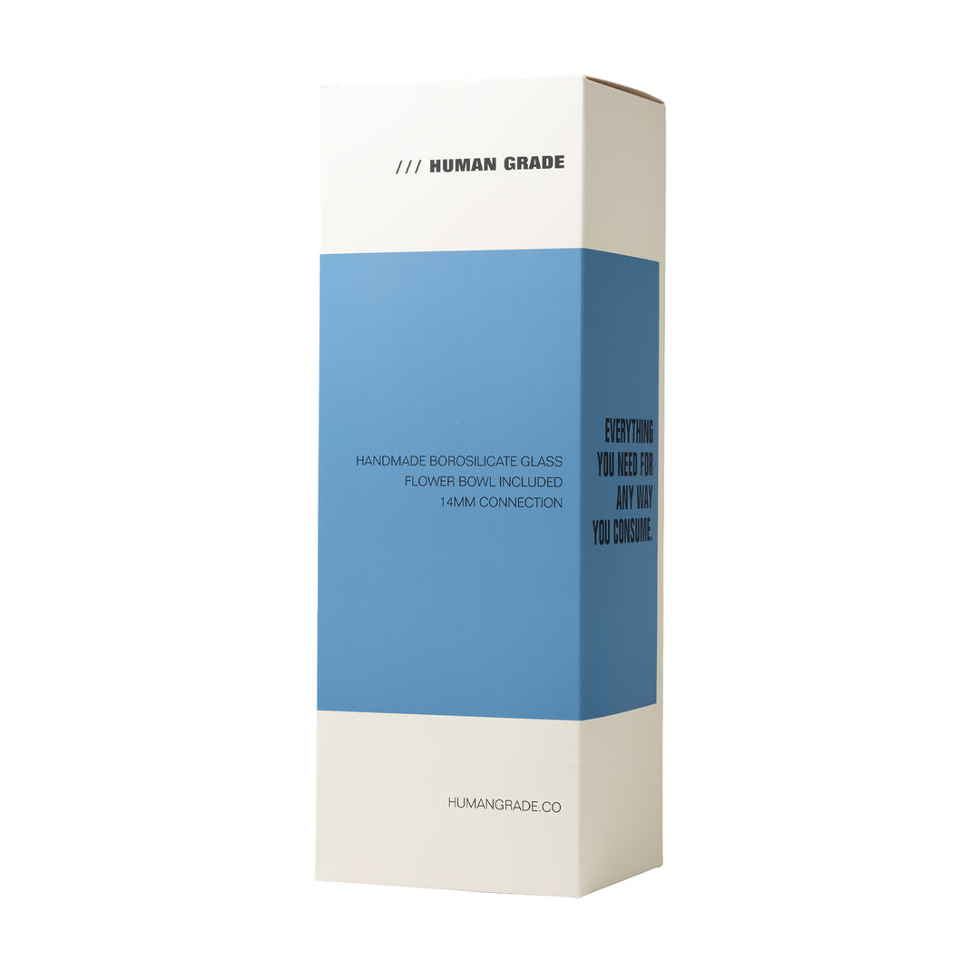 Human Grade 15.75" Inline Straight Tube (Blue)