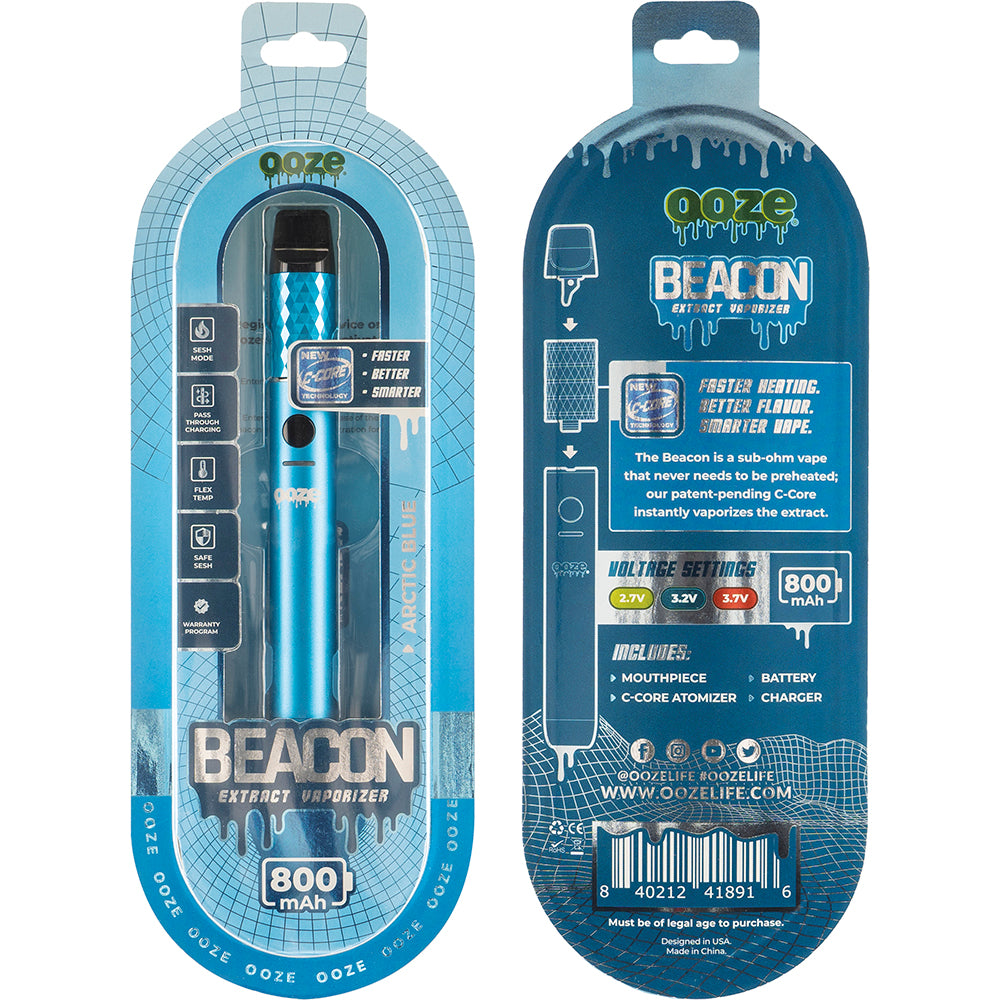 Ooze Beacon Concentrate Vaporizer (Blue)