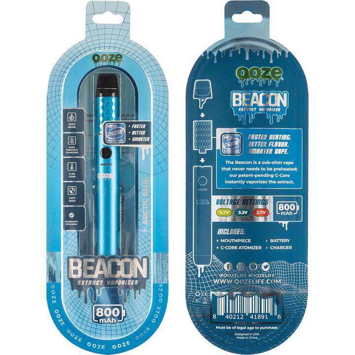Ooze Beacon Concentrate Vaporizer (Blue)