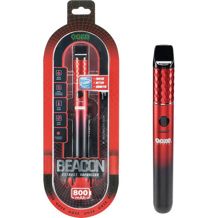 Ooze Beacon Concentrate Vaporizer (Red)
