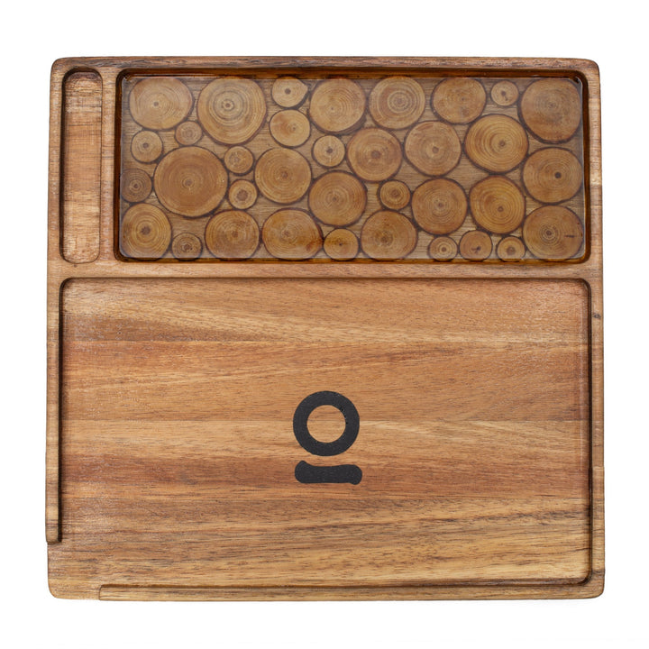 Ongrok Acacia Wood Rolling Tray
