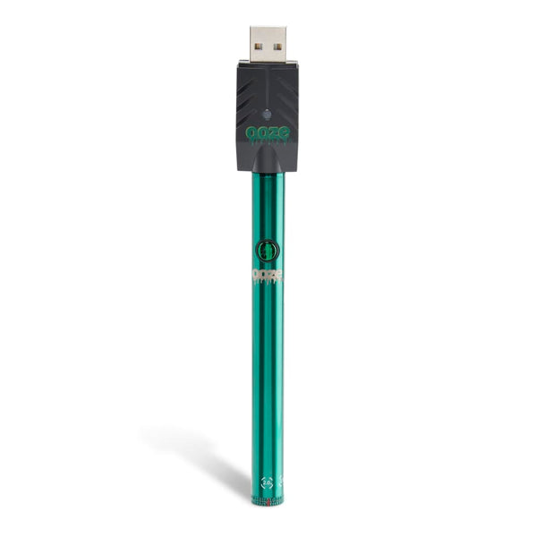  Ooze Slim Twist Vape Pen Battery 2.0 + Smart USB teal