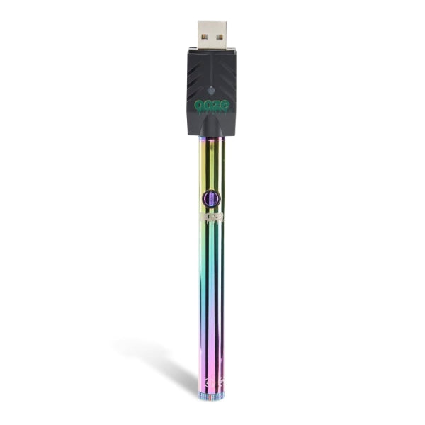  Ooze Slim Twist Vape Pen Battery 2.0 + Smart USB rainbow