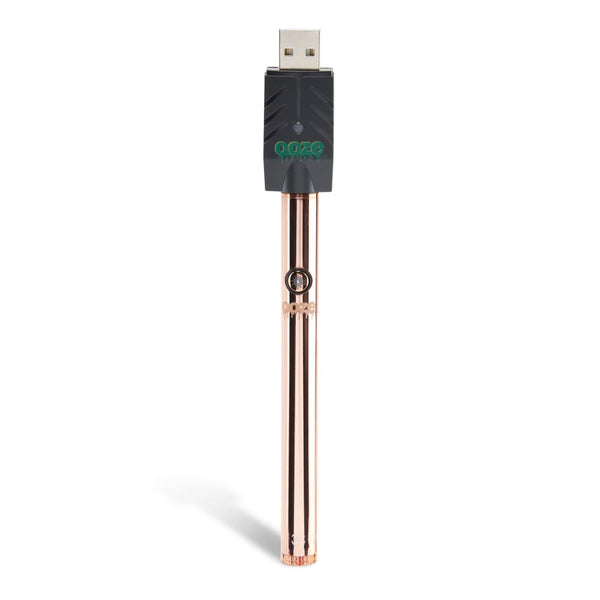  Ooze Slim Twist Vape Pen Battery 2.0 + Smart USB rose gold