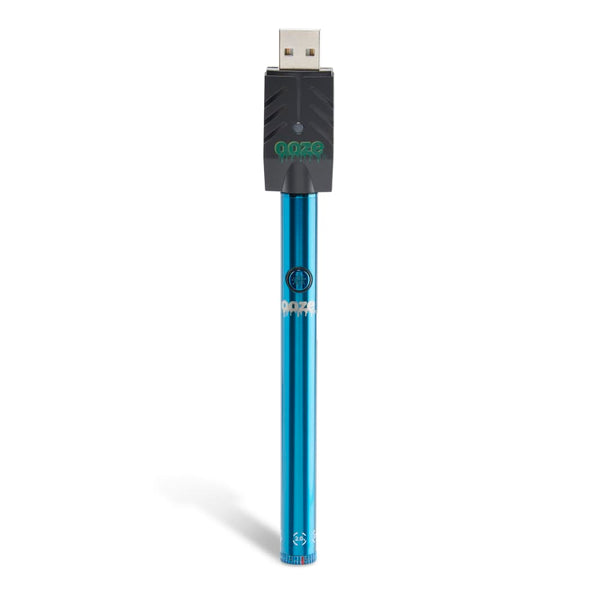 ooze slim pen twist vape pen battery smart usb sapphire blue