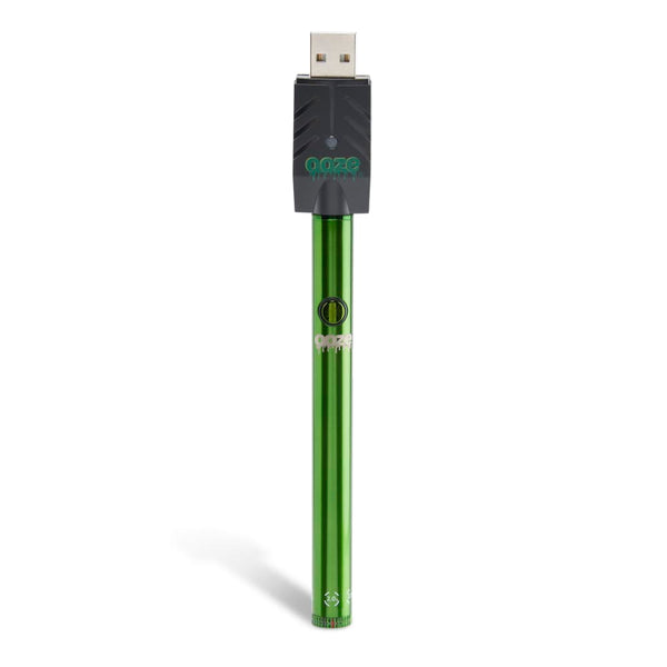 ooze slim twist vape pen battery 2.0 smart usb slime green