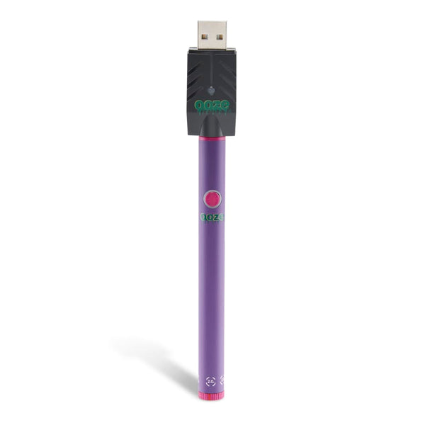 ooze slim twist vape pen battery 2.0 smart usb ultra purple