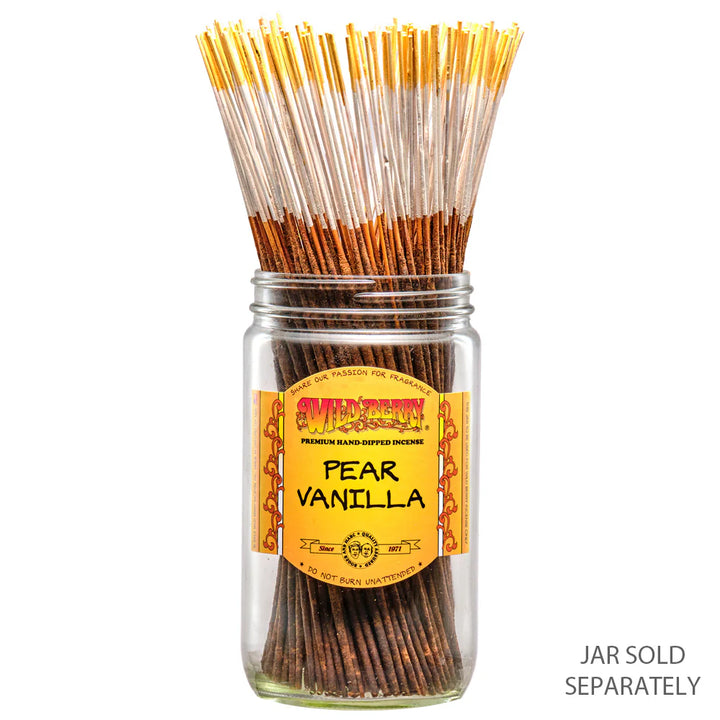 Pear Vanilla Incense (100 count)