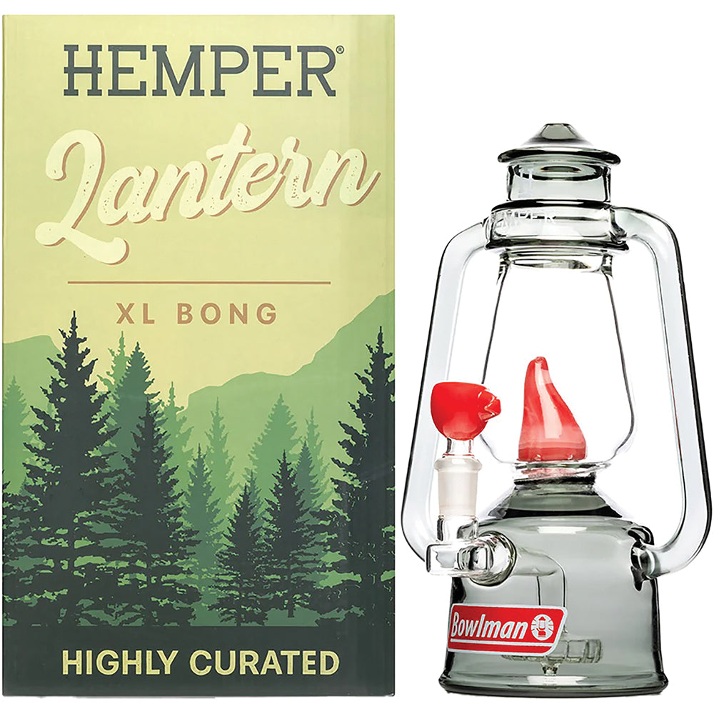 Bowlman Lantern XL Water Pipe Bong (10")
