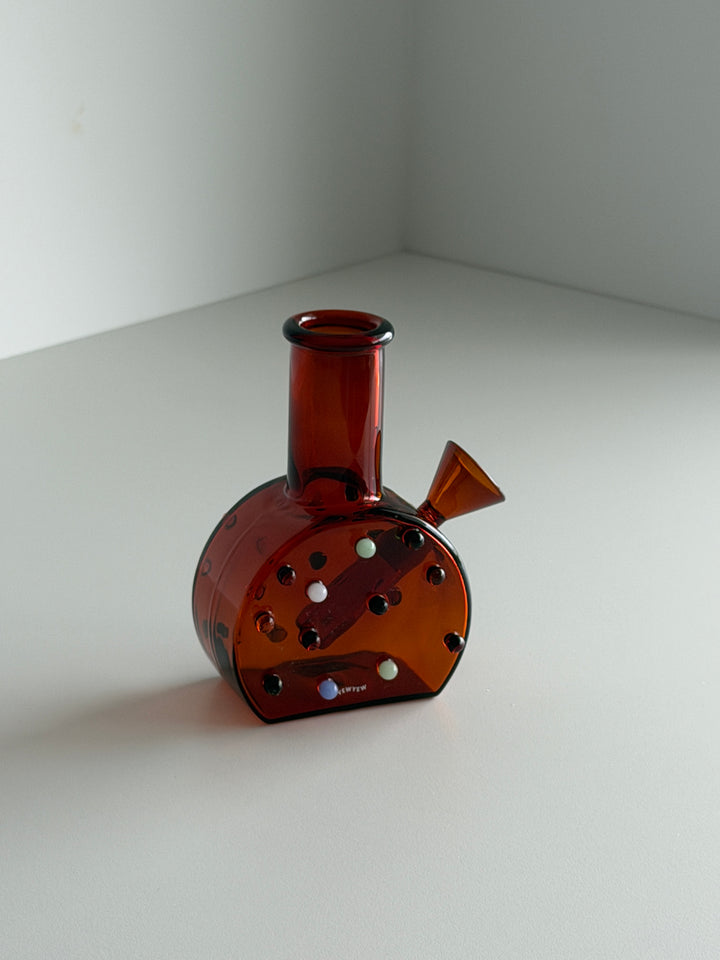 Yew Yew Mini Dot Bong (Amber)