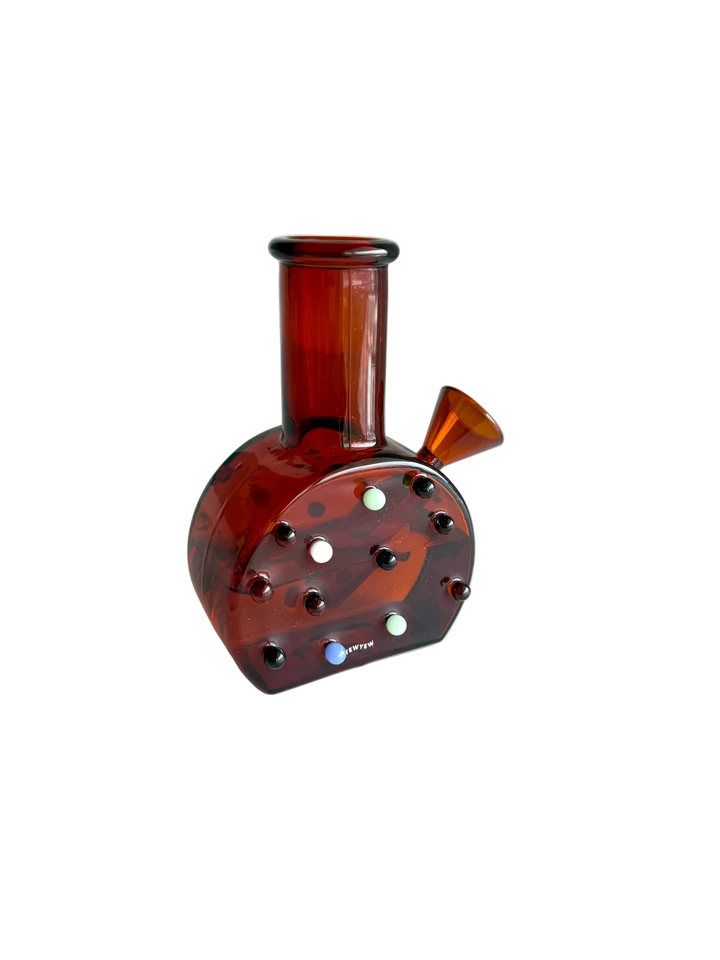 Yew Yew Mini Dot Bong (Amber)