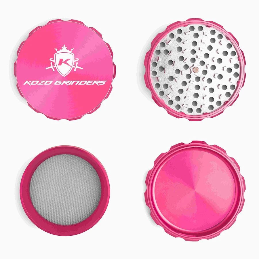 Kozo Grinder 4" (Pink)