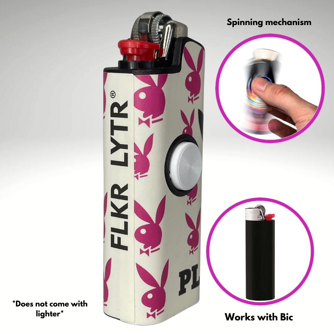 Fidget Spinner Lighter Case (Playboy)