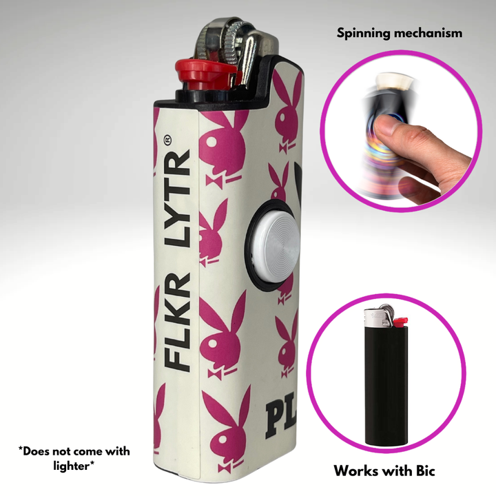 Fidget Spinner Lighter Case (Playboy)