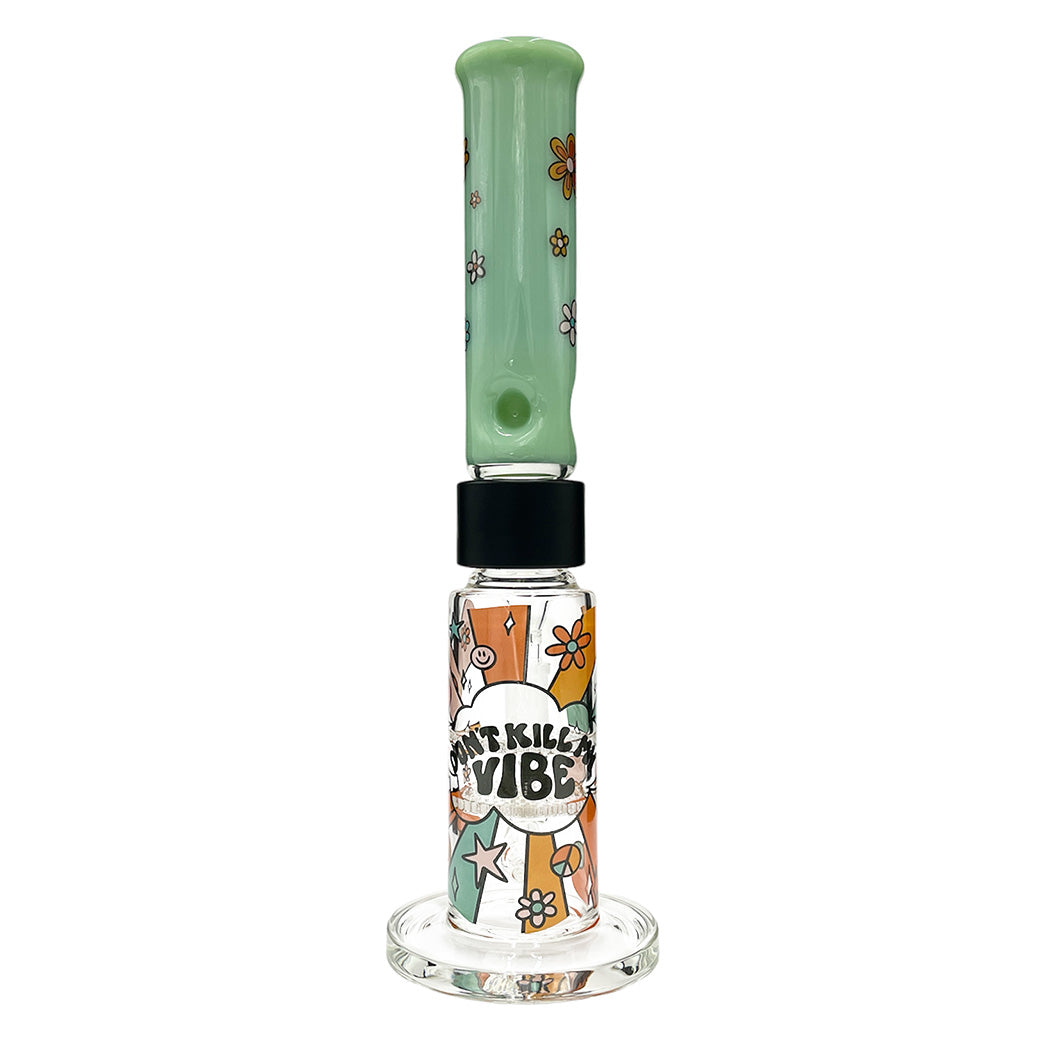 prism pipes 15 flower power honeycomb perc straight tube bong