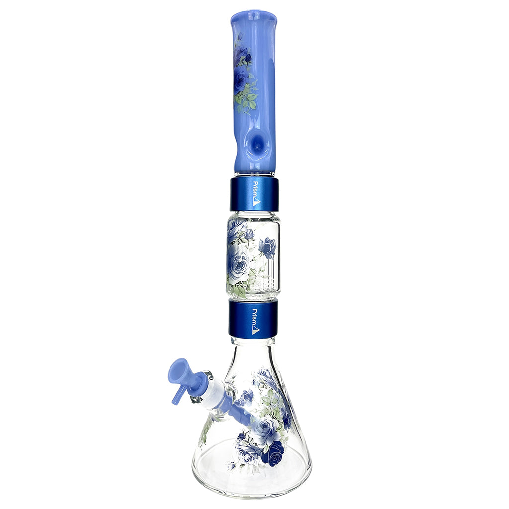 prism pipes 18" moonlight rose beaker bong