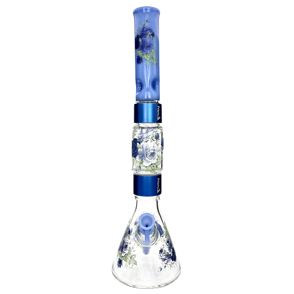 prism pipes 18" moonlight rose beaker bong