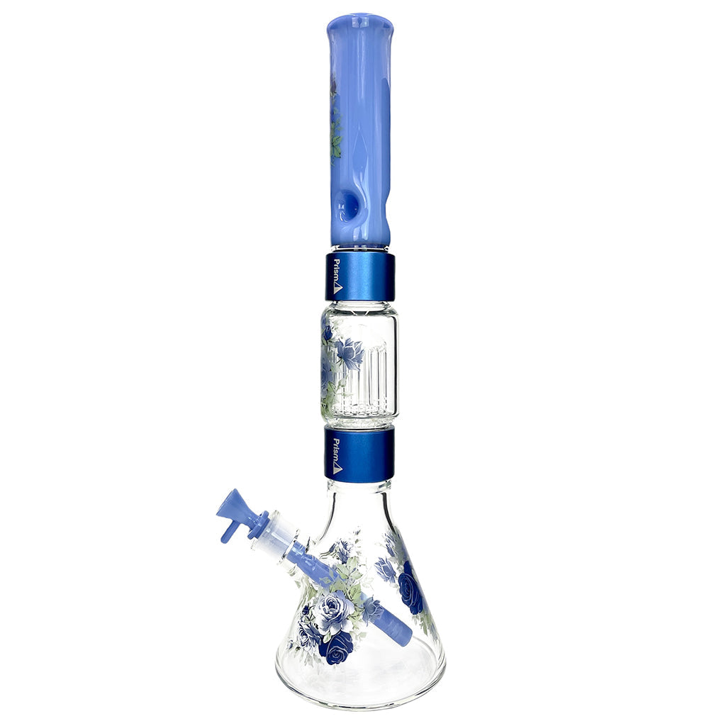 prism pipes 18" moonlight rose beaker bong