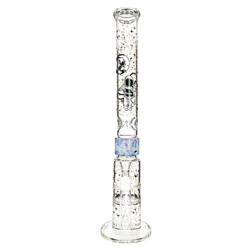 prism pipes 19" spaced out honeycomb perc straight tube bong