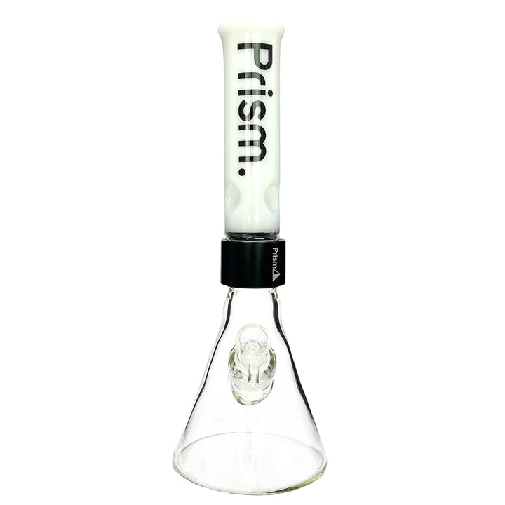 prism pipes 14" white prism beaker bong