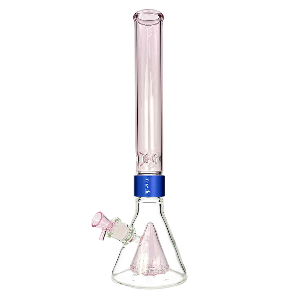 prism pipes pyramid perc beaker bong