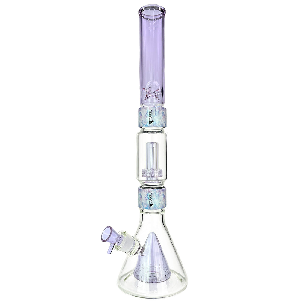 prism pipes pyramid perc beaker bong