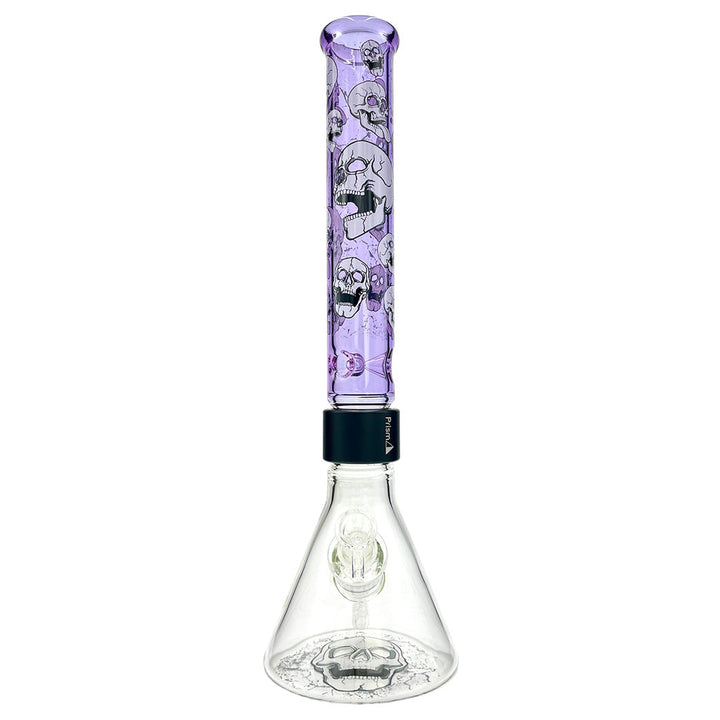 prism pipes skull beaker bong