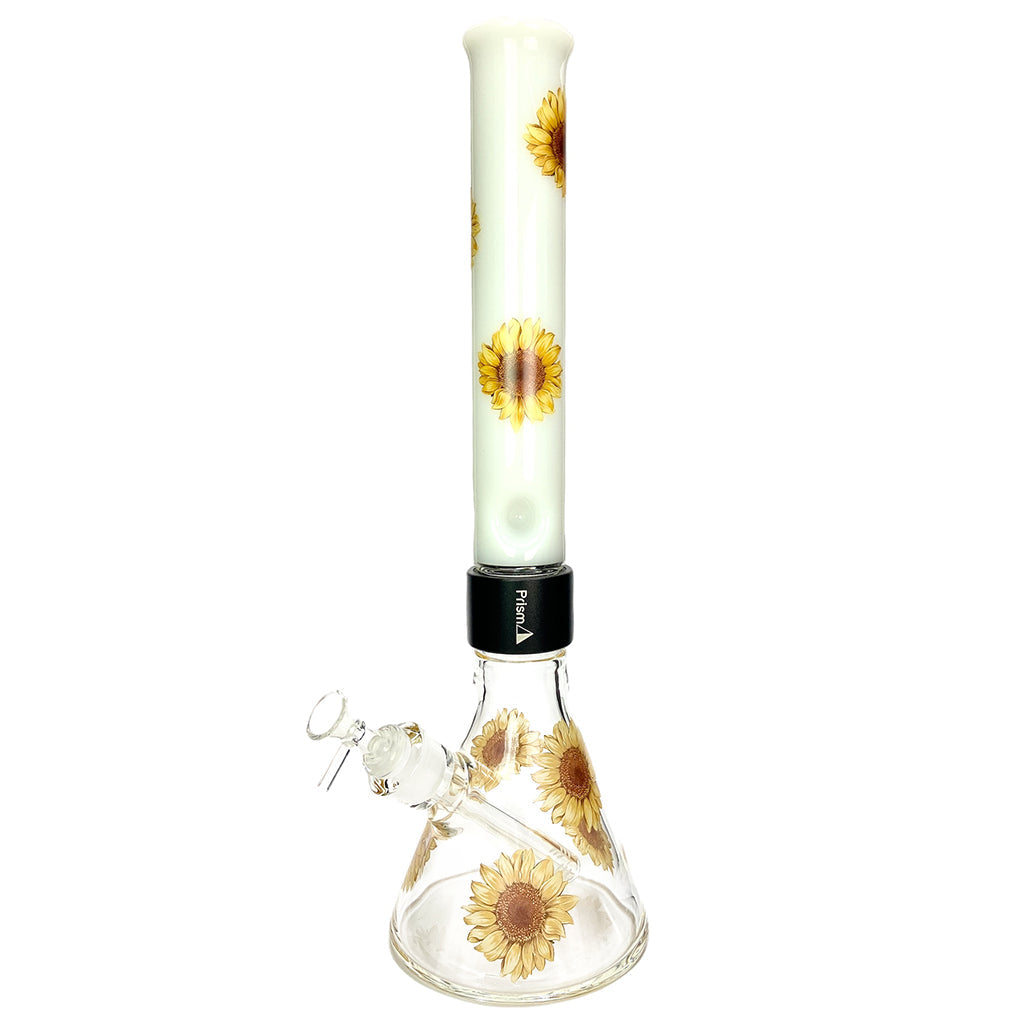 prism pipes 18 sunflower beaker bong