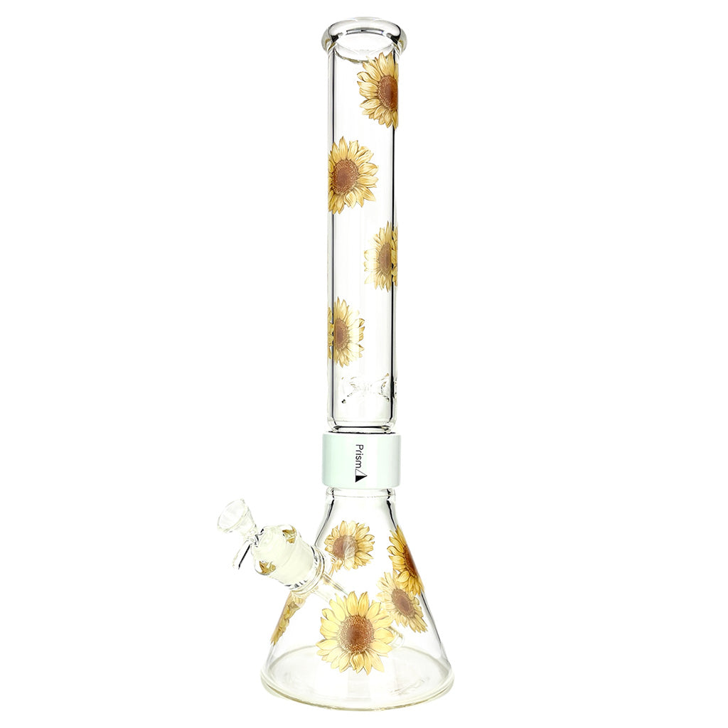 prism pipes 18 sunflower beaker bong